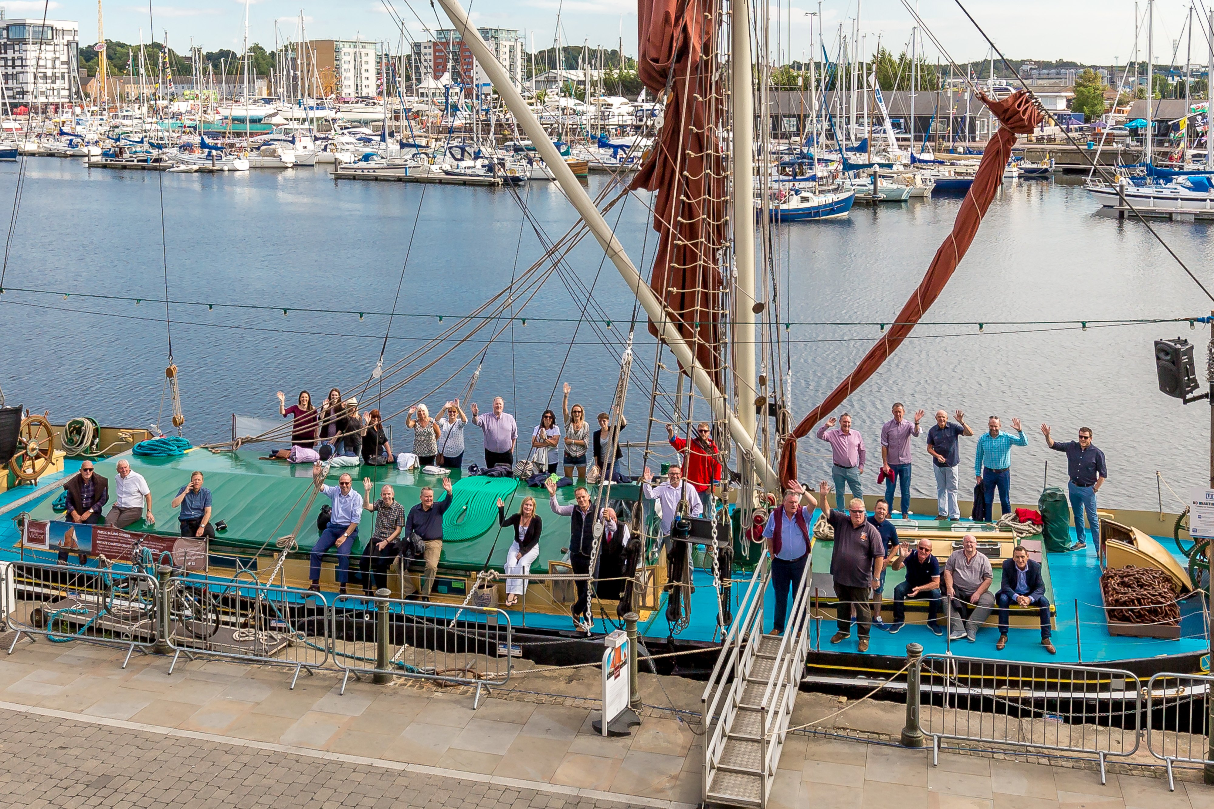 thames barge trips ipswich